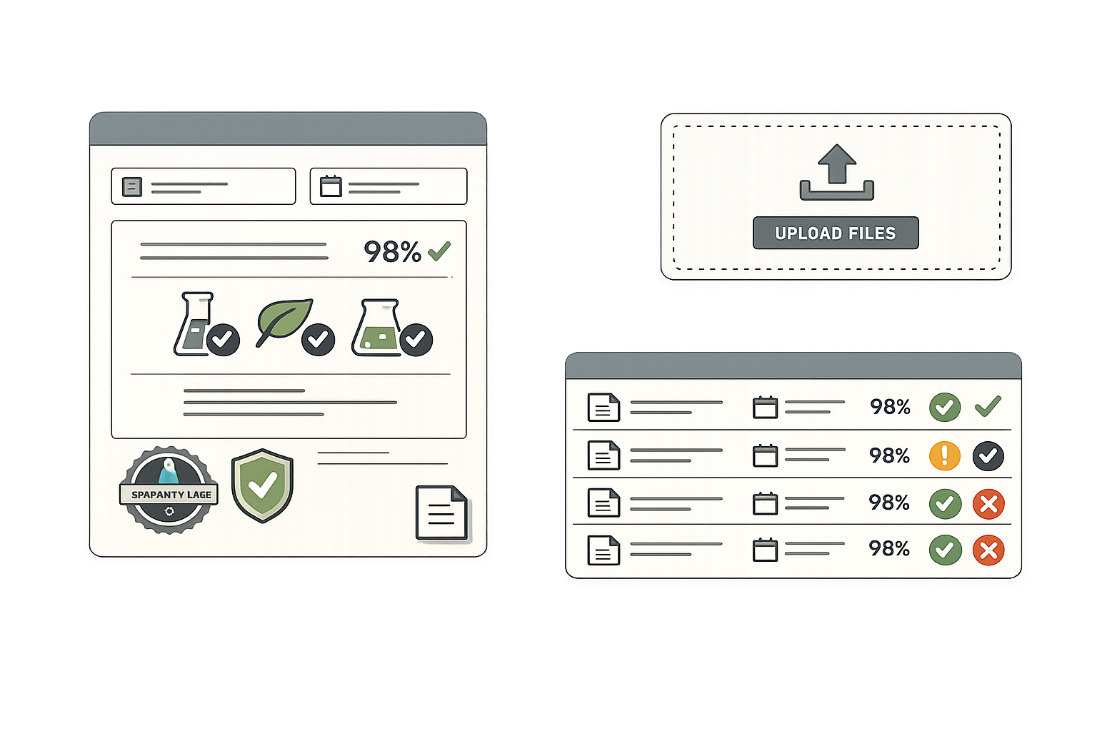 Fiddle component release and CoA management